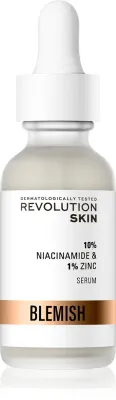 Revolution Skincare Niacinamide 10% + Zinc 1% - Сыворотка для сужения пор, 30 мл