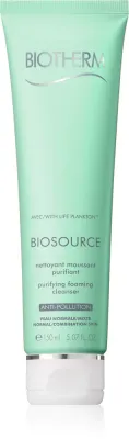 Biotherm Biosource - Пенка для очищения кожи смешанного и нормального типа, 150 мл