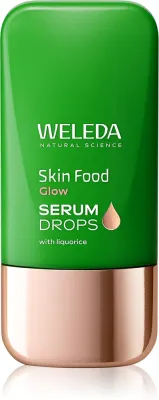 Weleda Serum Drops Skin Food Glow - Сыворотка для лица для выравнивания тона кожи, 30 мл