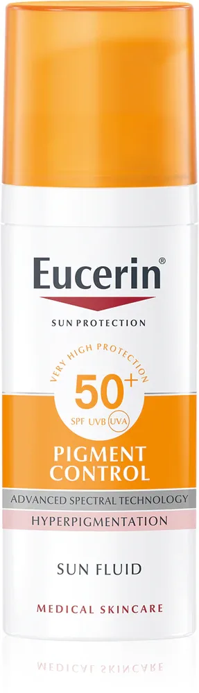 Eucerin Sun Pigment Control - Защитный крем против пигментации SPF 50+, 50 мл
