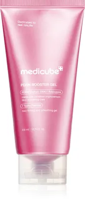 Medicube PDRN Booster Gel - Крем для лица увлажняющий для эффекта осветления и сглаживания кожи, 300 мл