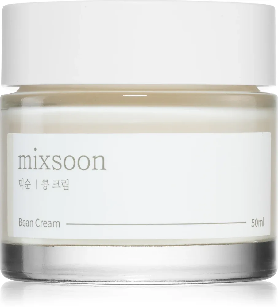 mixsoon Bean - Увлажняющий и укрепляющий крем для лица с ферментированными ингредиентами, 50 мл