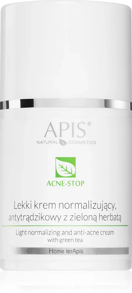 Apis Natural Cosmetics Acne-Stop Home TerApis - Легкий крем против акне, регулирующий выработку себума, 50 мл