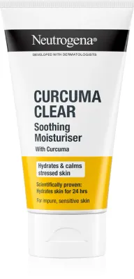 Neutrogena Curcuma Clear - Крем увлажняюще-успокаивающий, 75 мл