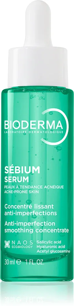 Bioderma Sebium Serum - Сыворотка для лица для проблемной кожи, 30 мл