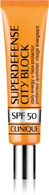 Clinique Superdefense City Block SPF 50 Daily Energy + Face Protector - Энергетический защитный флюид SPF 50, 40 мл
