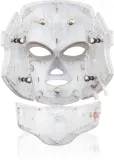 Маска LED для лица и шеи PALSAR7 LED Mask Face and Neck с 7 гальваническими электродами, 1 шт Gold — фото 3