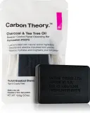 Carbon Theory Charcoal & Tea Tree Oil - Мыло для очищения кожи в виде кубика для нежного удаления, 100 г — фото 1