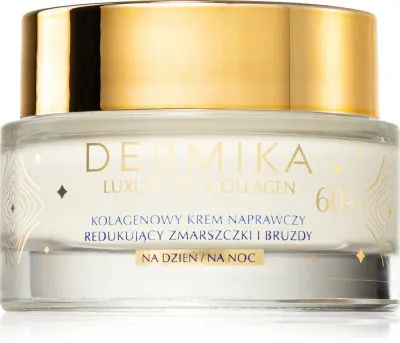 Dermika Luxury Neocollagen - Крем для лица, уменьшающий глубокие морщины 60+, 50 мл