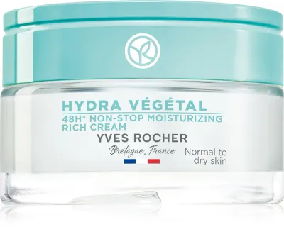 Yves Rocher Hydra Vegetal - Крем интенсивного увлажнения на 48 часов, 50 мл