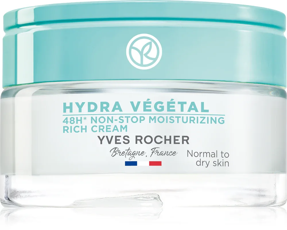 Yves Rocher Hydra Vegetal - Крем интенсивного увлажнения на 48 часов, 50 мл
