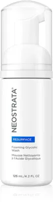 NeoStrata Resurface Foaming Glycolic Wash - Пенка для лица с AHA для глубокого очищения, 125 мл