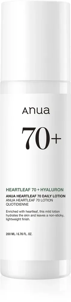 Anua Heartleaf 70% Daily Lotion - Интенсивный увлажняющий крем, 200 мл