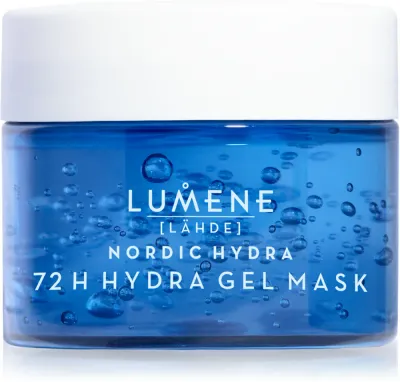 Lumene Nordic Hydra [LÄHDE] 72h Hydra Gel Mask - Увлажняющая гелевая маска с омолаживающим и освежающим действием, 150 мл