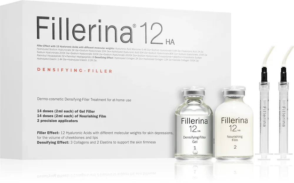 Fillerina Densifying Filler Grade 4 - Крем для лица, заполняющий морщины, 2 мл