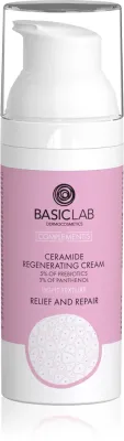 BasicLab Dermocosmetics Complementis - Легкий крем для лица с регенерирующими церамидами, 50 мл