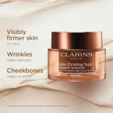 Clarins Extra-Firming Night Cream - Антивозрастной лифтинг-крем для ночного ухода для всех типов кожи, 50 мл — фото 2