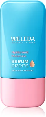 Weleda Serum Drops Hyaluronic Moisture - Розовое увлажняющее сыворотка для лица, 30 мл