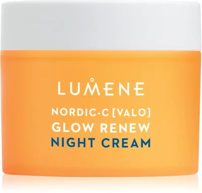 Lumene Nordic-C [VALO] Glow Renew - Розовый крем для лица, осветляющий ночной, 50 мл