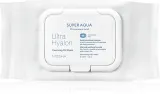 Missha Super Aqua 10 Hyaluronic Acid - Салфетки для очищения кожи перед снятием макияжа, 30 шт — фото 1