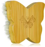 Crystallove Bamboo Butterfly Agave Face Brush Travel Size - Массажная щетка для лица и шеи, 1 шт — фото 1
