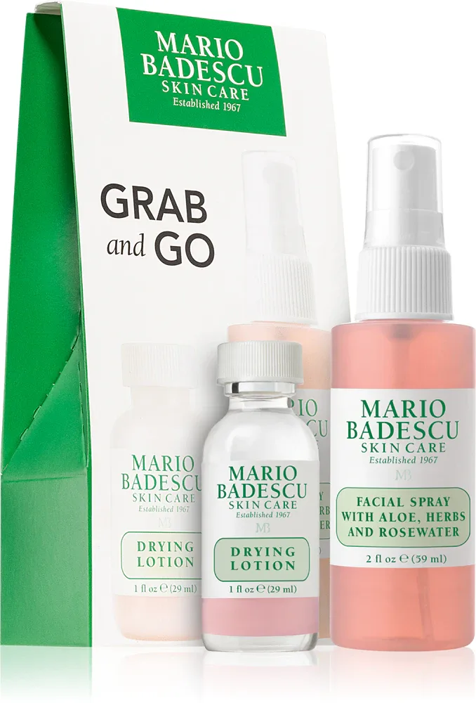 Mario Badescu GRAB and GO - Набор для идеальной кожи в путешествии
