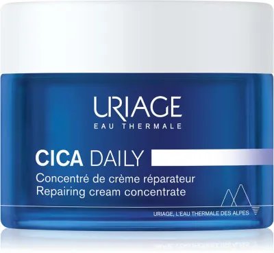 Uriage Cica Daily Repairing Cream Concentrate - Увлажняющий гель-крем для ослабленной кожи, 50 мл
