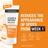 Neutrogena Clear & Defend 0.5% Salicylic Acid - Увлажняющий крем без масла, 50 мл — фото 2