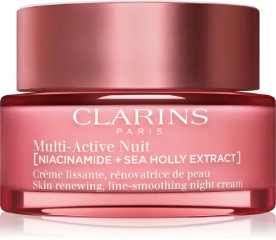 Clarins Multi-Active Night Cream Dry Skin - Восстанавливающий ночной крем для сухой кожи, 50 мл