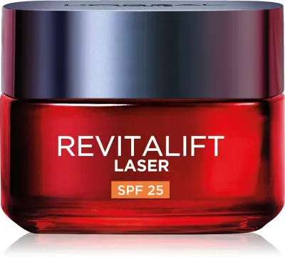 L’Oreal Paris Revitalift Laser X3 - Крем против морщин для лица с умеренной защитой от УФ-лучей, 50 мл