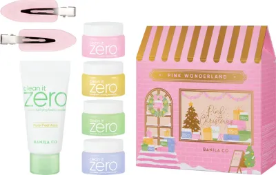 Banila Co. clean it zero Pink Wonderland Special Set - Праздничный набор для идеальной очистки кожи, 1 шт
