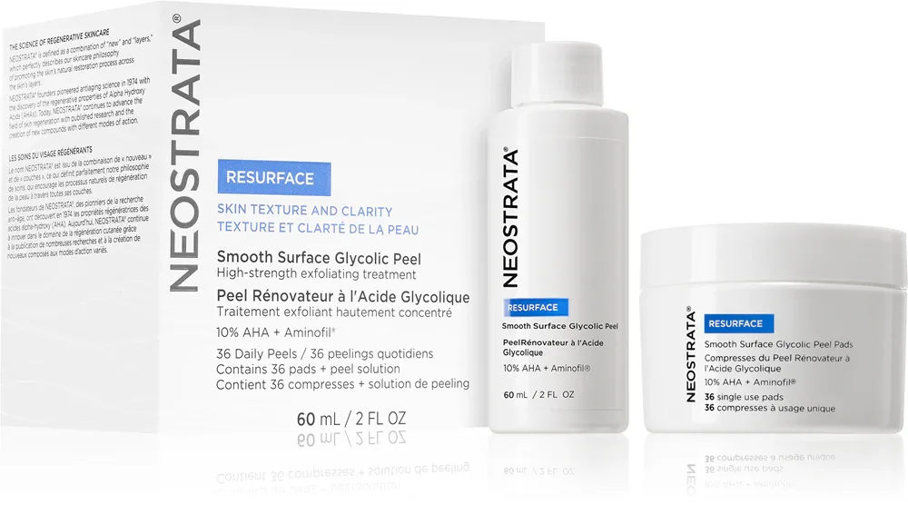 Пилинг для лица NeoStrata Resurface Smooth Surface Glycolic Peel с гликолевой кислотой, 60 мл