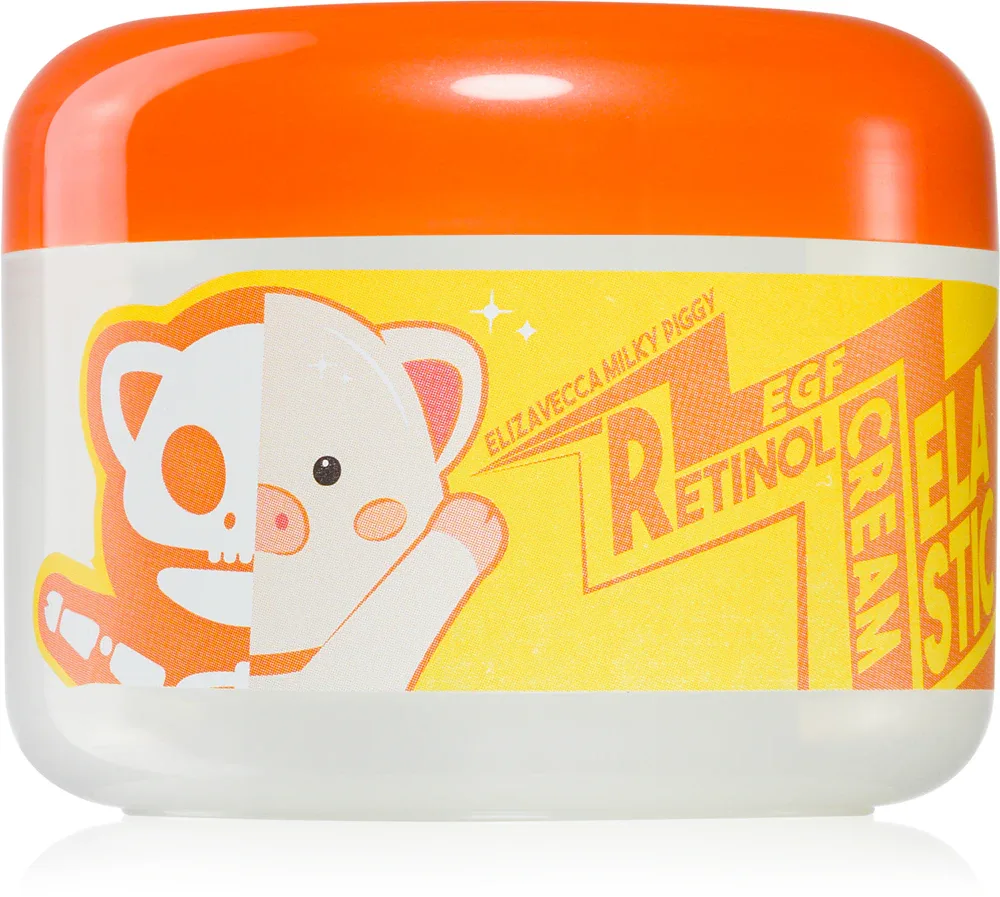 Elizavecca Milky Piggy EGF Elastic Retinol Cream - Крем для лица ночной глубокого восстановления с ретинолом, 100 мл