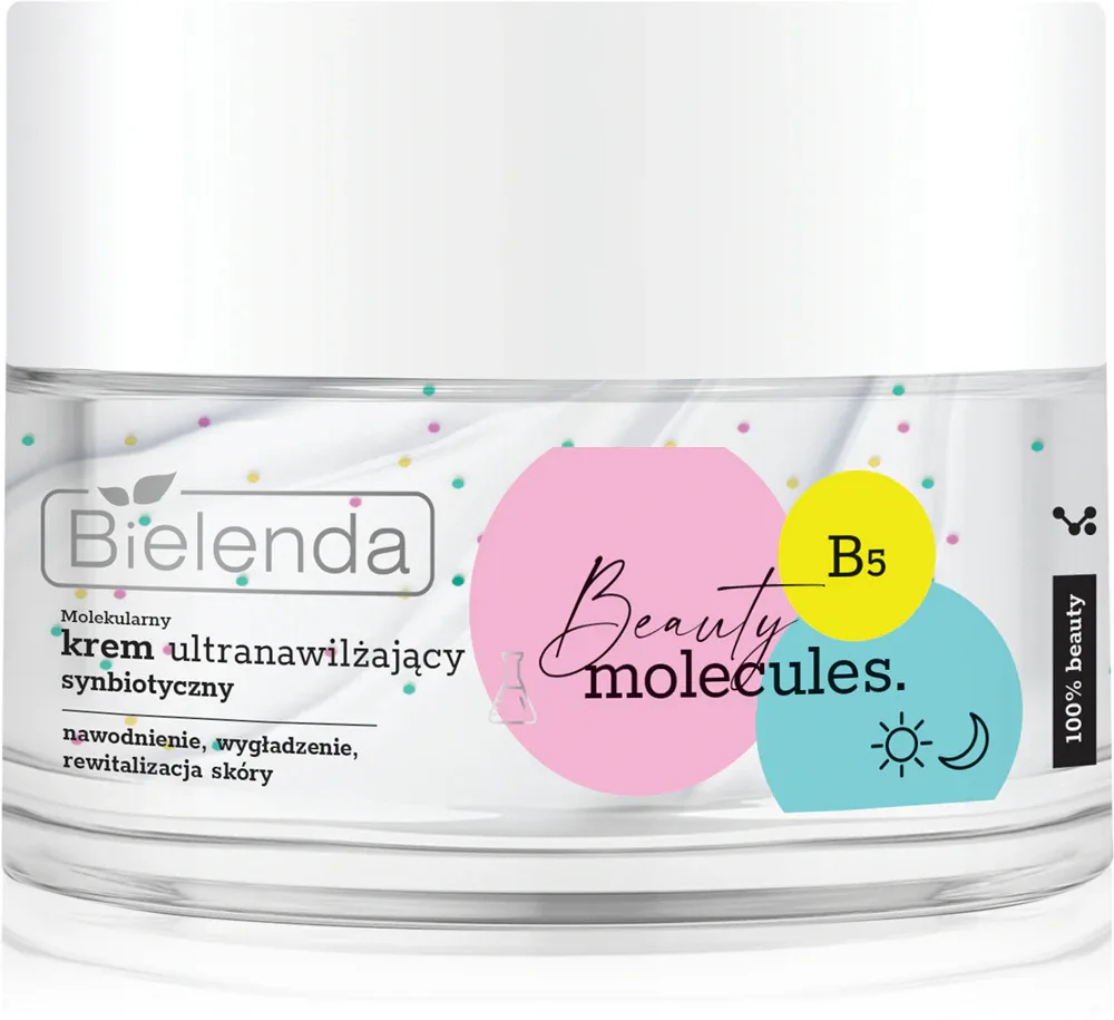 Bielenda Beauty Molecules - Крем для лица увлажняющий и разглаживающий, 50 мл