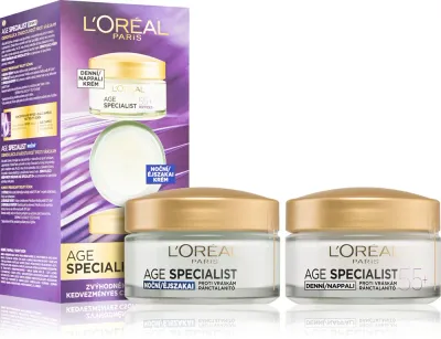 L’Oreal Paris Ekspert wieku 60+ - Набор для ухода за кожей для зрелой кожи, 2 мл