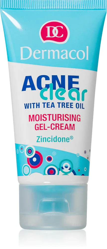 Dermacol Acne Clear - Увлажняющий гель-крем для проблемной кожи, 50 мл