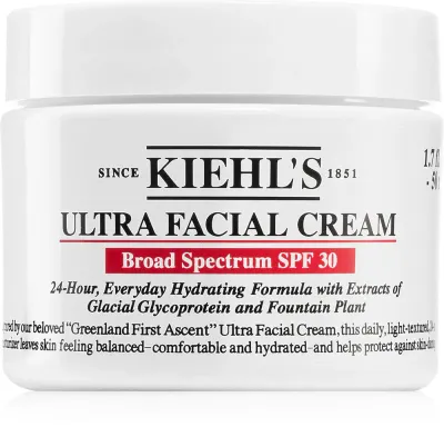 Kiehl's Ultra Facial Cream - Легкий увлажняющий дневной крем SPF 30, 50 мл