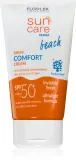 FlosLek Laboratorium Sun Care Derma Beach - легкий защитный крем для лица SPF 50+, 50 мл — фото 1