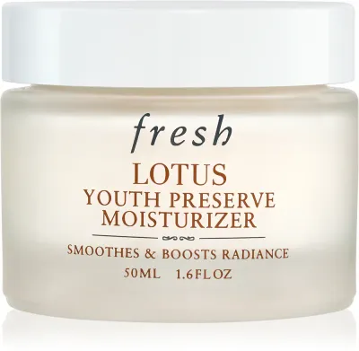 fresh Lotus Youth Preserve Moisturizer - Сияющий увлажняющий крем против старения