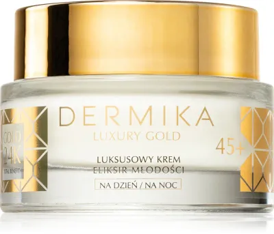 Dermika Luxury Gold - Крем омолаживающий 45+, 50 мл