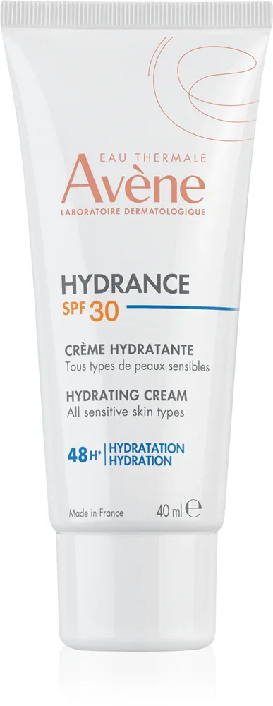 Avene Hydrance UV Rich Hydrating Cream - Увлажняющий крем для чувствительной кожи с SPF 30, 40 мл