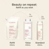 Clarins Cleansing Velvet Cleansing Milk - Нежное очищающее молочко, 200 мл — фото 7