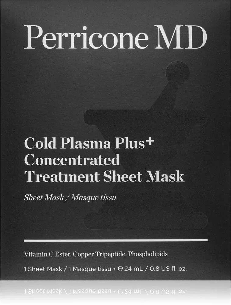 Perricone MD Cold Plasma Plus+ Treatment Sheet Mask - Маска для лица в листе, 1 шт