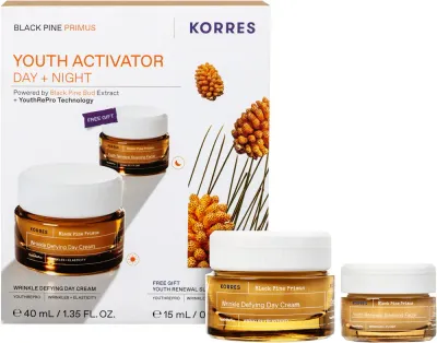 Korres Black Pine Primus - Подарочный набор для женщин