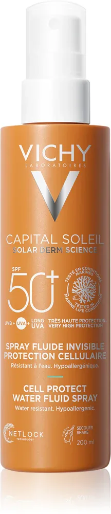 Vichy Capital Soleil - Защитный спрей SPF 50+, 200 мл