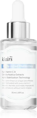 Klairs Freshly Juiced Vitamin Drop - Увлажняющая сыворотка для лица с витамином C, 35 мл