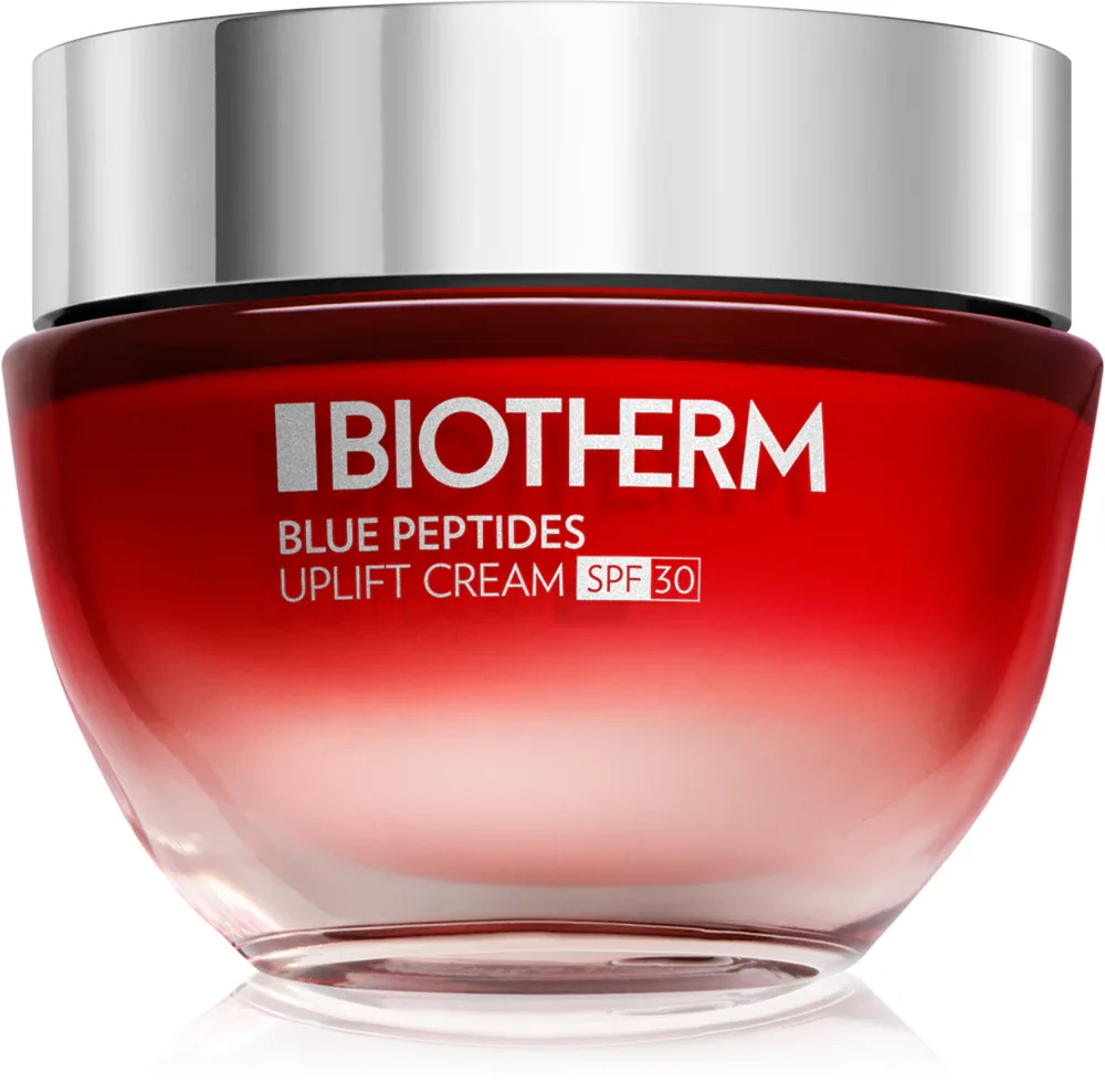 Biotherm Blue Peptides Uplift Cream SPF 30 - Крем для лица с пептидами SPF 30, 50 мл