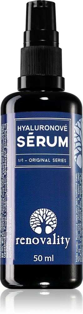 Renovality Original Series Serum hialuronowe PURE - Сыворотка для лица для всех типов кожи, 50 мл