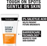 Neutrogena Clear & Defend - Пилинг с салициловой кислотой, 150 мл — фото 3