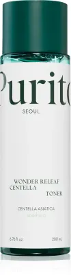 Purito Wonder Releaf Centella Toner - Тоник увлажняющий для смягчения и укрепления чувствительной кожи, 200 мл